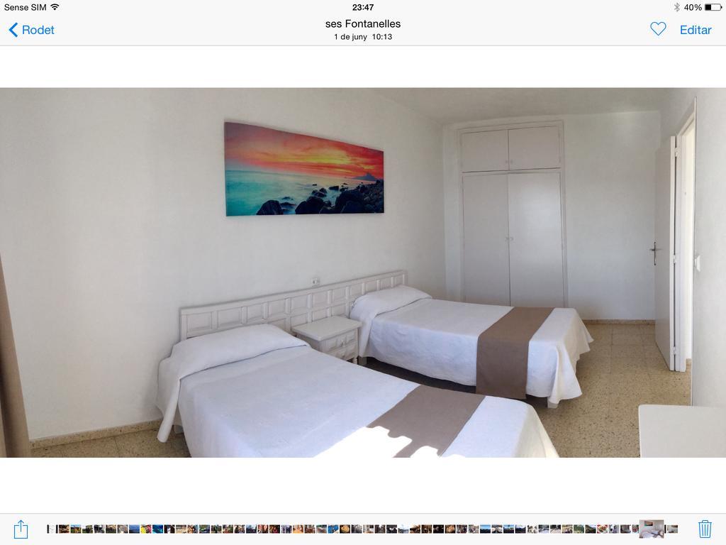 Apartamentos Alba Sant Antoni de Portmany Dış mekan fotoğraf